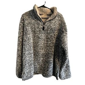 Sherpa Pullover Size Large